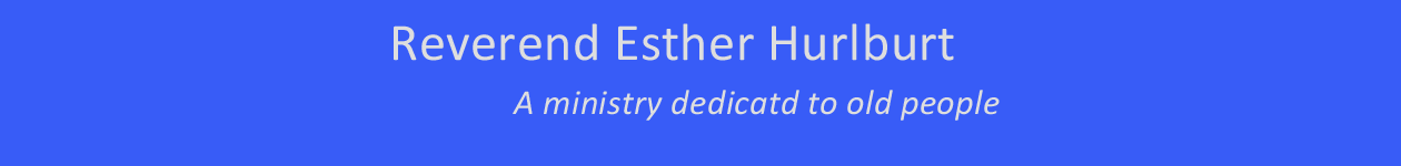 Rev. Esther Hurlburt