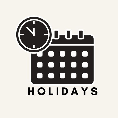 HOLIDAYS